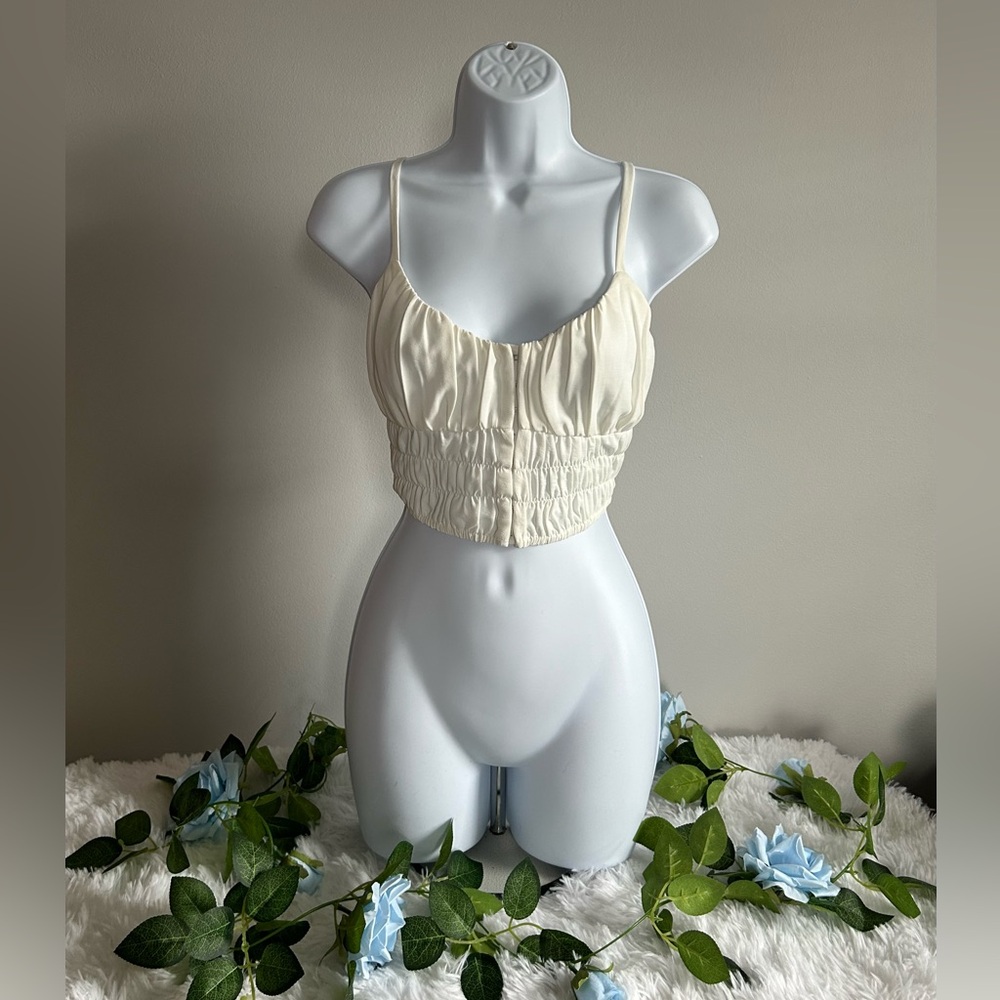 Forever 21 Crop Top- Hook and Eye closure